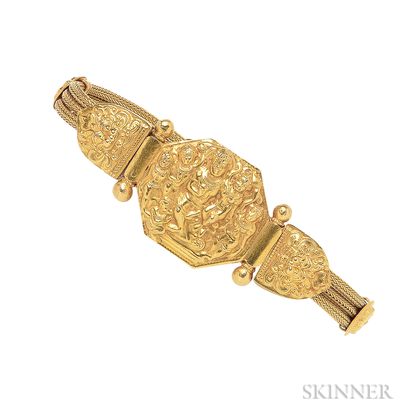 High-karat Gold Bracelet