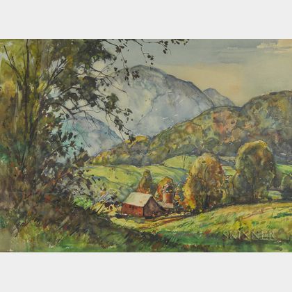 William Lester Stevens (American, 1888-1969) Pownal Valley