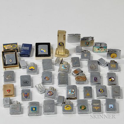 Approximately Thirty-seven Air Force-related Lighters