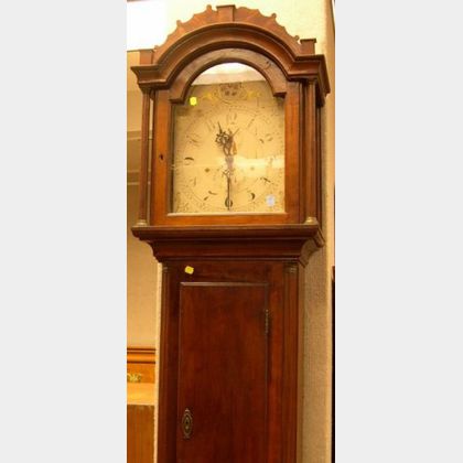 Federal Mahogany Tall Case Clock