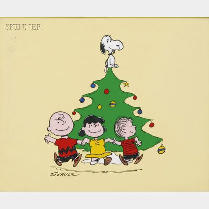 Charles M. Schulz (American, 1922-2000) Lot of Two Works: A Charlie Brown Christmas