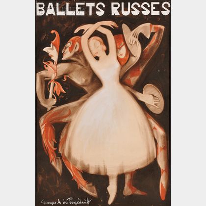 Georges de Pogédaïeff (Russian, 1897-1971) Ballets Russes