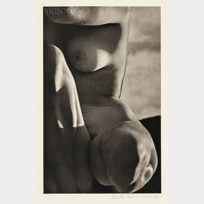 Ruth Bernhard (American, 1905-2006) Rockport Nude