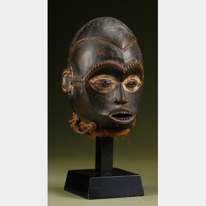 African Carved Wood Headdress