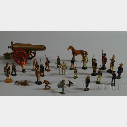 German wooden toy best sale soldiers