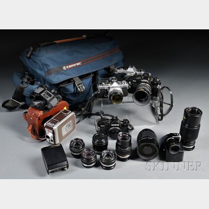 Olympus 35mm Camera Bodies and Lenses