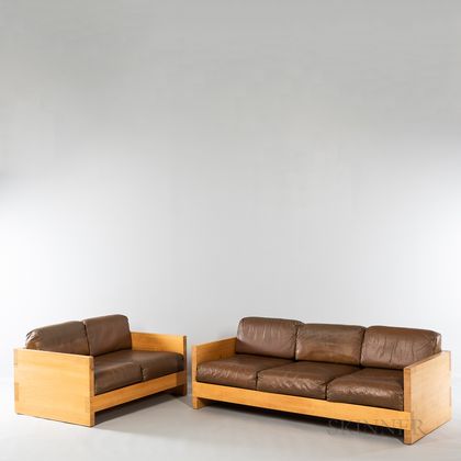 Design Research Maple Sofa and Loveseat
