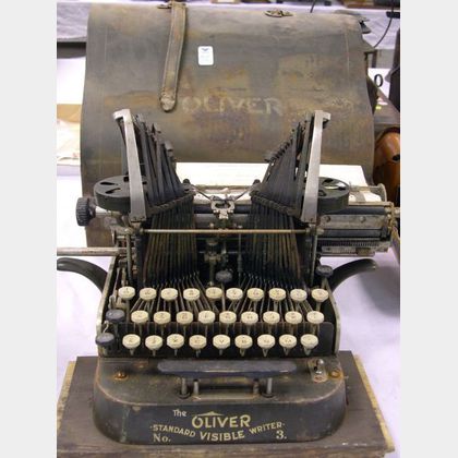 Oliver Standard Visible No. 3 Typewriter