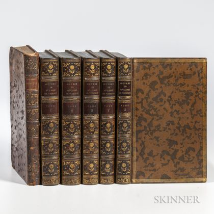 French Drama and Literature, 18th Century, Six Volumes.