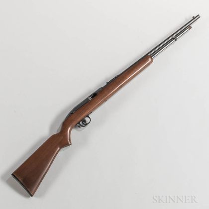 Winchester Model 77 Semiautomatic Rifle and a Harrington & Richardson Topper Jr. Model 480 Shotgun