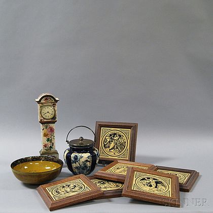 Nine Doulton Ceramic Items