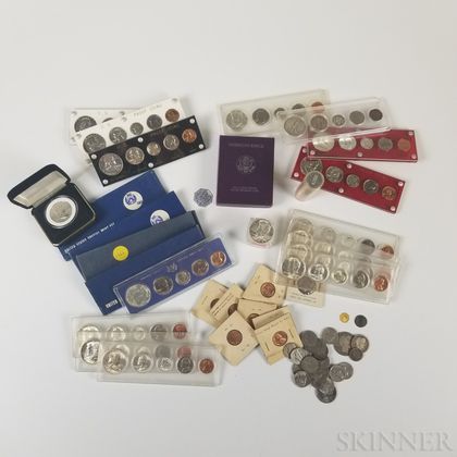 Group of American Coins, Mint Sets, and Proof Sets