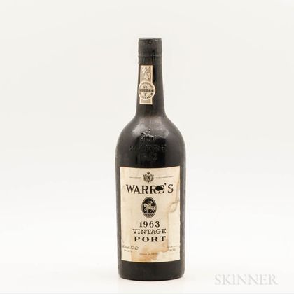 Warres 1963, 1 bottle 