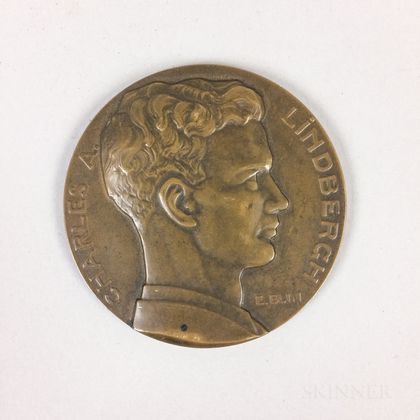 Charles Lindbergh/Spirit of St. Louis Bronze Medal