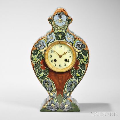 Rozenberg Pottery Mantel Clock