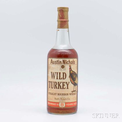 Wild Turkey 8 Years Old, 1 4/5 quart bottle 