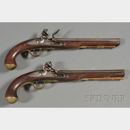 Pair of Revolutionary War Pistols