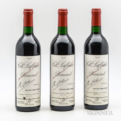 Chateau Lafleur 1992, 3 bottles 
