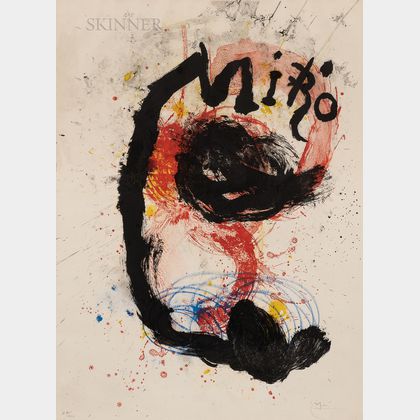 Joan Miró (Spanish, 1893-1983) Oeuvre gravé-céramiques Musée de l'Athénée Genève