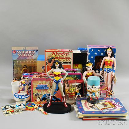 Large Group of Wonder Woman Collectibles and Ephemera