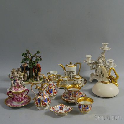 Group of Assorted Porcelain Tableware