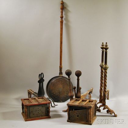 Group of Domestic Items
