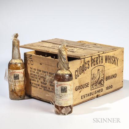 Sold at Auction: Gloag's Perth Whiskey Crate
