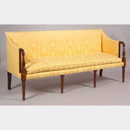 Federal Mahogany Inlaid Sofa