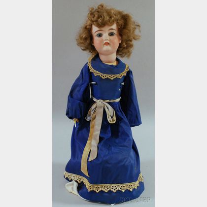 Large Armand Marseille Bisque Head Doll