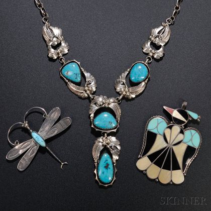 Three Southwest Jewelry Items