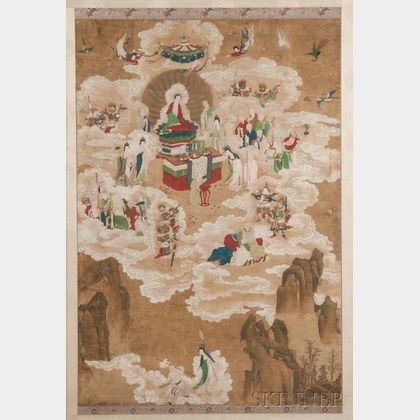 Daoist Buddhist Painting
