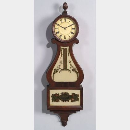 Classical Mahogany and Mahogany Veneer Timepiece