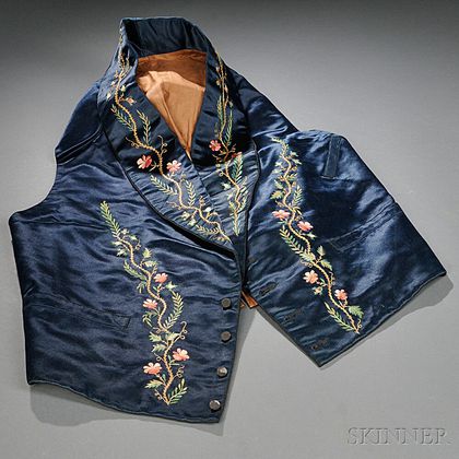 Embroidered Silk Gentleman's Vest