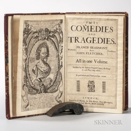 Beaumont, Francis (1584-1616) and John Fletcher (1579-1625) Fifty Comedies and Tragedies.