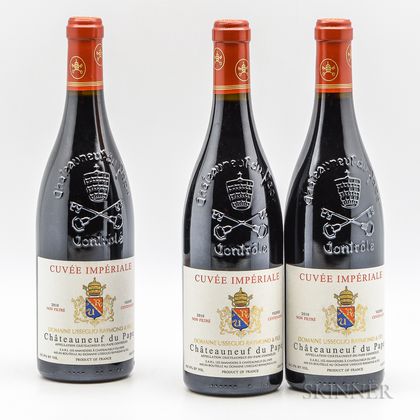 Raymond Usseglio Chateauneuf du Pape Cuvee Imperiale Vignes Centenaires 2010, 3 bottles 