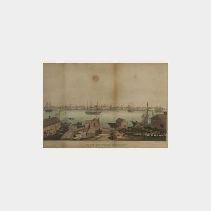 Fitz Hugh Lane (American, 1804-65) View of Newburyport. (From Salisbury.)