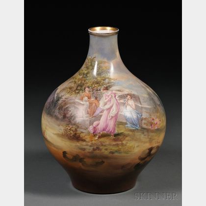 Hand-painted Royal Bonn Vase