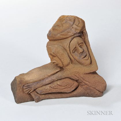 Lonnie Holley (American, b. 1950) Sandstone Sculpture