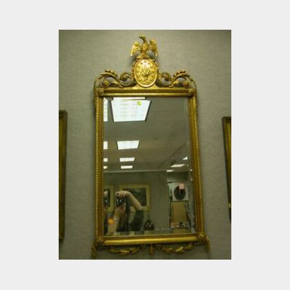 Federal-style Giltwood Mirror. 