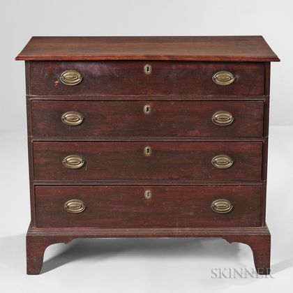 Birch Chest of Four Drawers