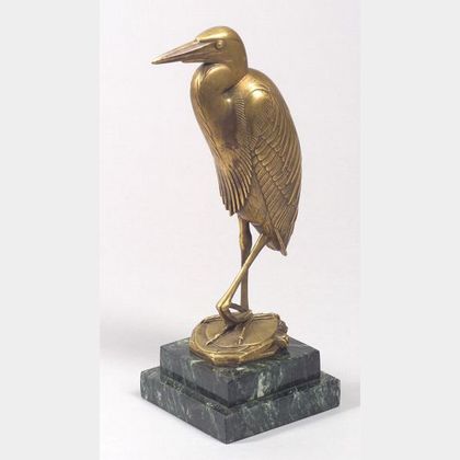 Paul Howard Manship (American, 1885-1966) Goliath Heron