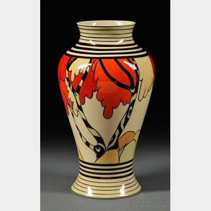 Modern Clarice Cliff Limited Edition Vase