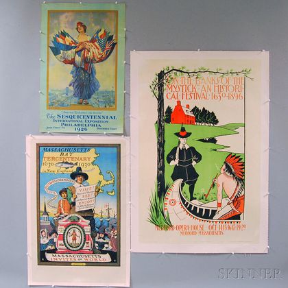 Three U.S. Exposition Posters