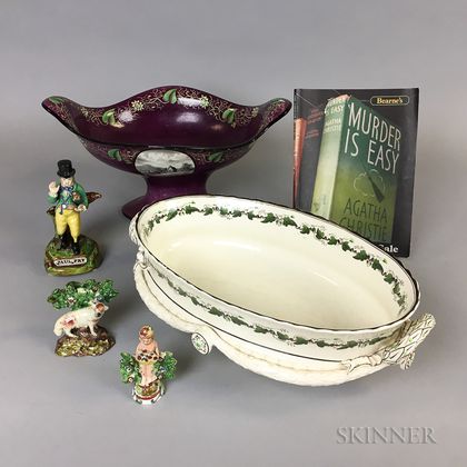 Five Pieces of English Ceramics