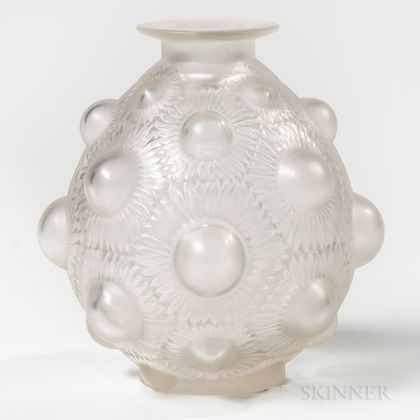 Rene Lalique "Tournesols" Vase
