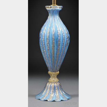 Venetian Glass Lamp Base
