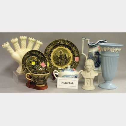 Seventeen Assorted Mostly Wedgwood Ceramic Items. 