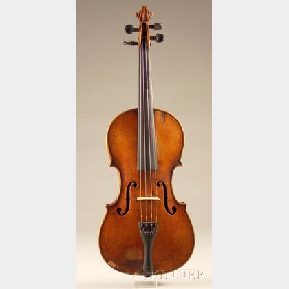 American Violin, George Gemunder, New York, 1877