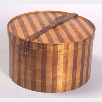 Russian Wood Hatbox