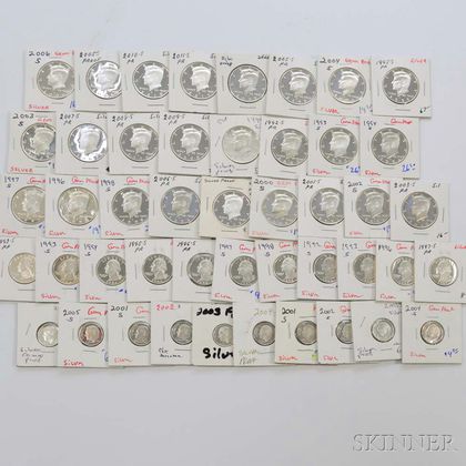 Group of Modern Silver Proofs